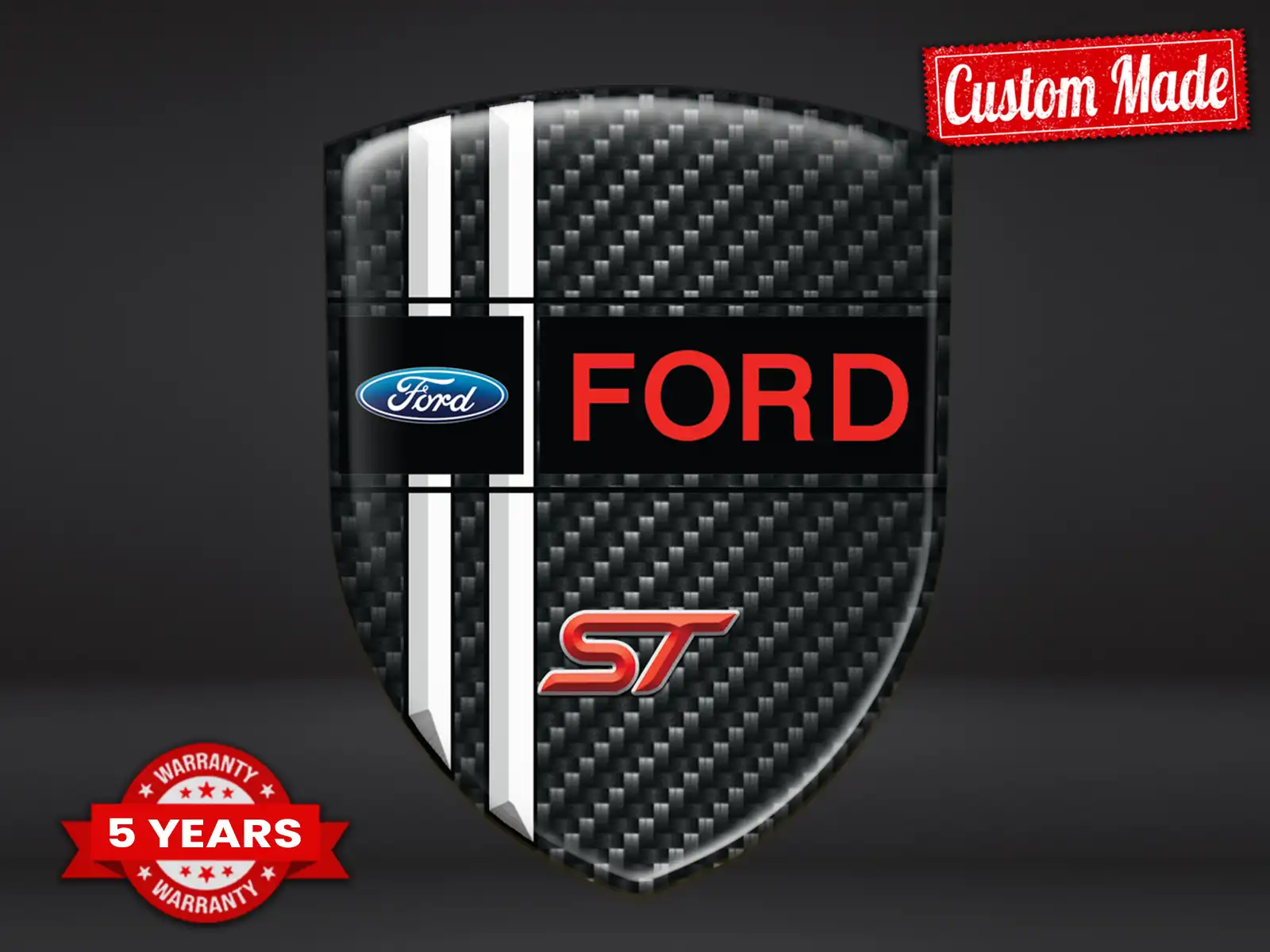 Ford Vitre Arrière Auto Course Étoile Haut de Gamme